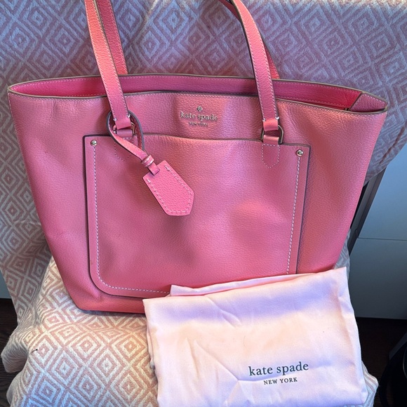 kate spade Handbags - Kate Spade Vibrant Pink Tote